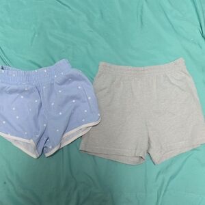 Wonder Nation Blue and Gray Shorts Duo